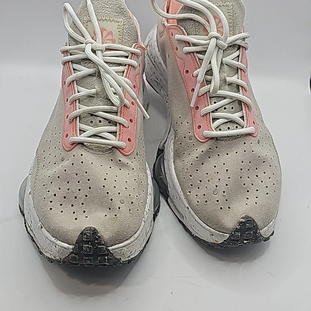 Nike Air Zoom Type Crater Running Trainers Shoes Sneakers Taupe White Mens 8 - Picture 5 of 8